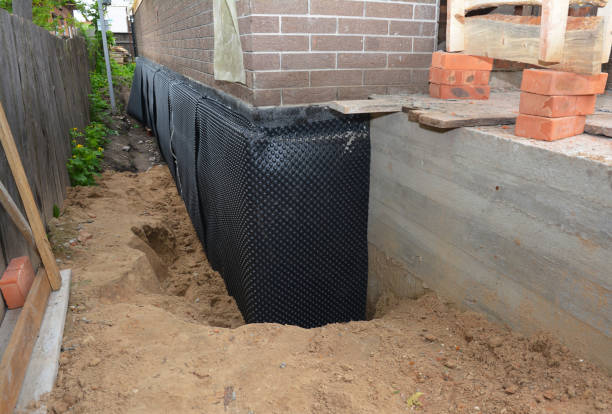 Happy homeowners after waterproofing job in Meridian